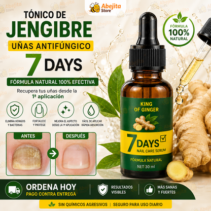 FortiNail - Tónico Jengibre Uñas Antifúngico