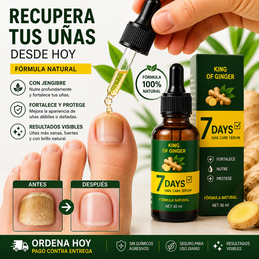 FortiNail - Tónico Jengibre Uñas Antifúngico