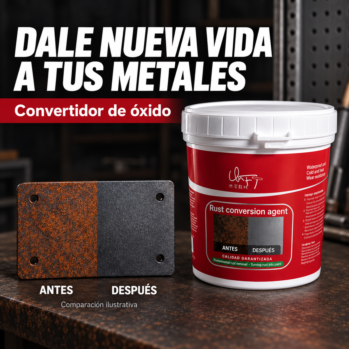Convertidor de Óxido 1 KG – Protege y Renueva tus Metales